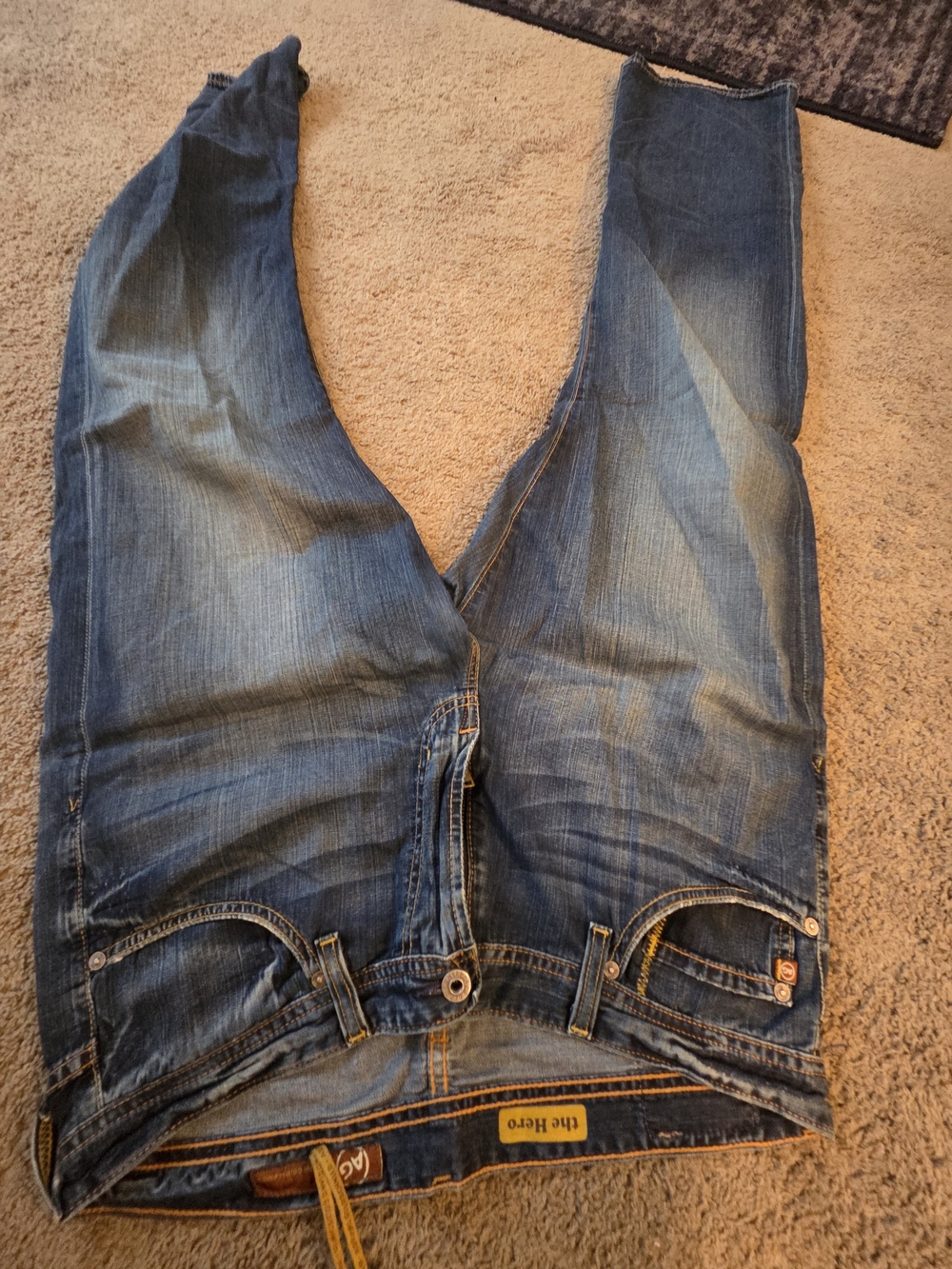 Rock & Republic Men’s Blue Boot Cut Jeans